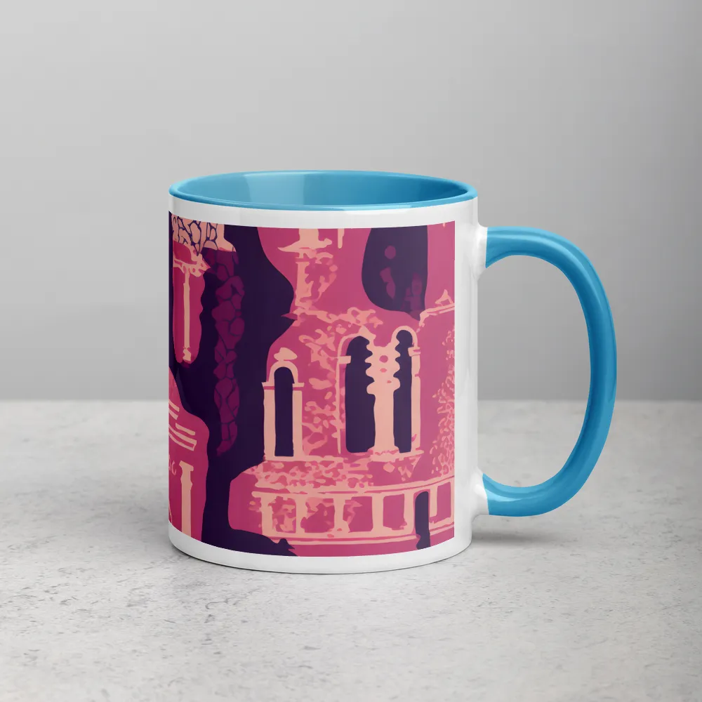 Whimsical Interplay of Figures and Architecture