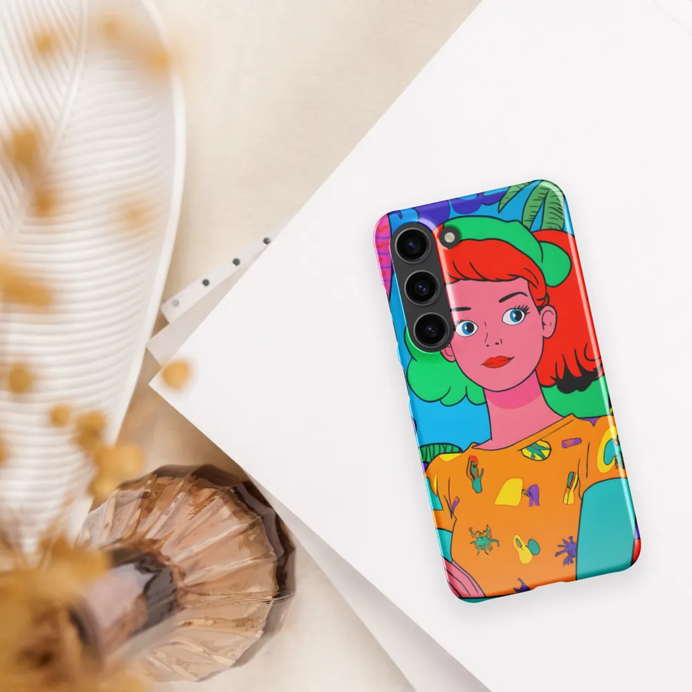 Tropical Vibes: A Playful Portrait