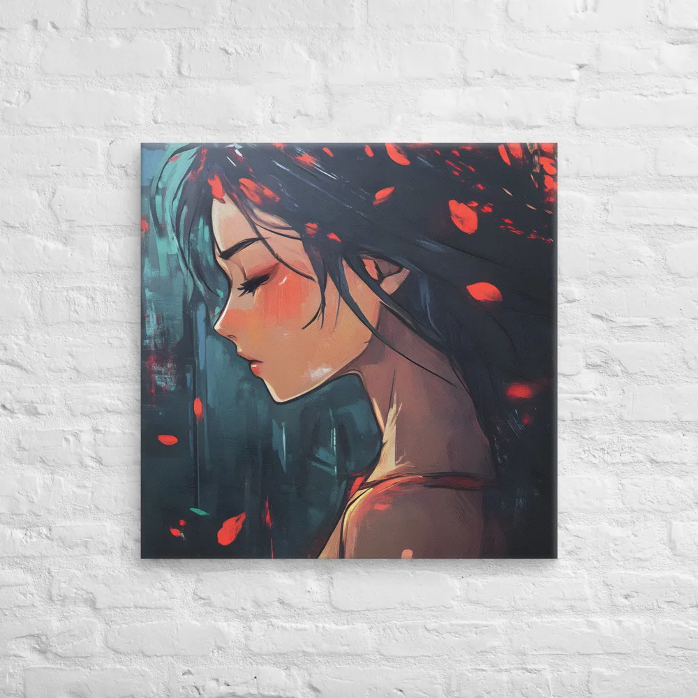 Whispers of Melancholy | Canvas | 28″×28″