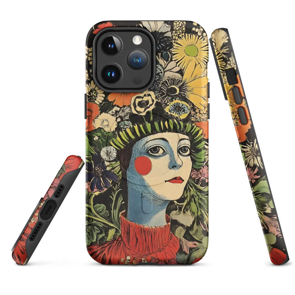 Floral Whimsy: A Portrait of Nature's Embrace