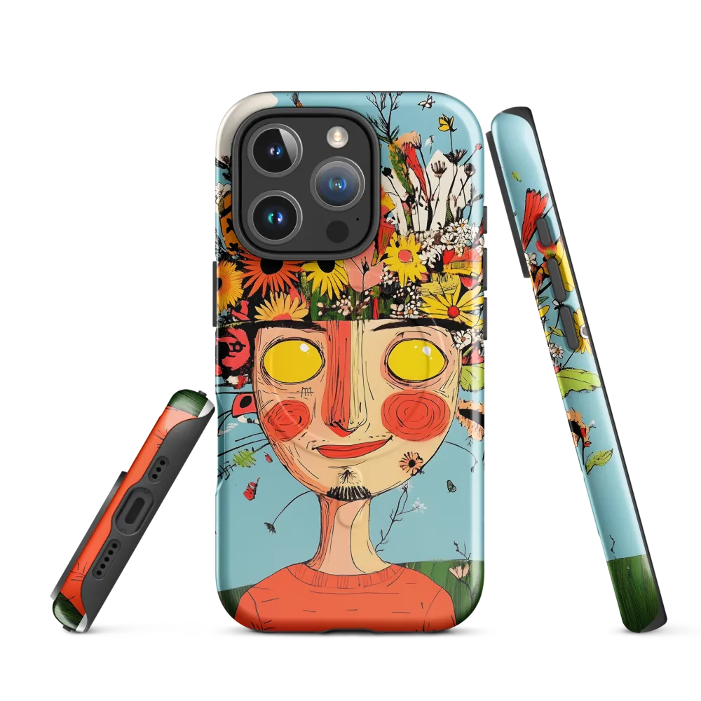 Whimsical Bloom | Phone Case |  16 Pro | MagSafe® Tough Case | Glossy