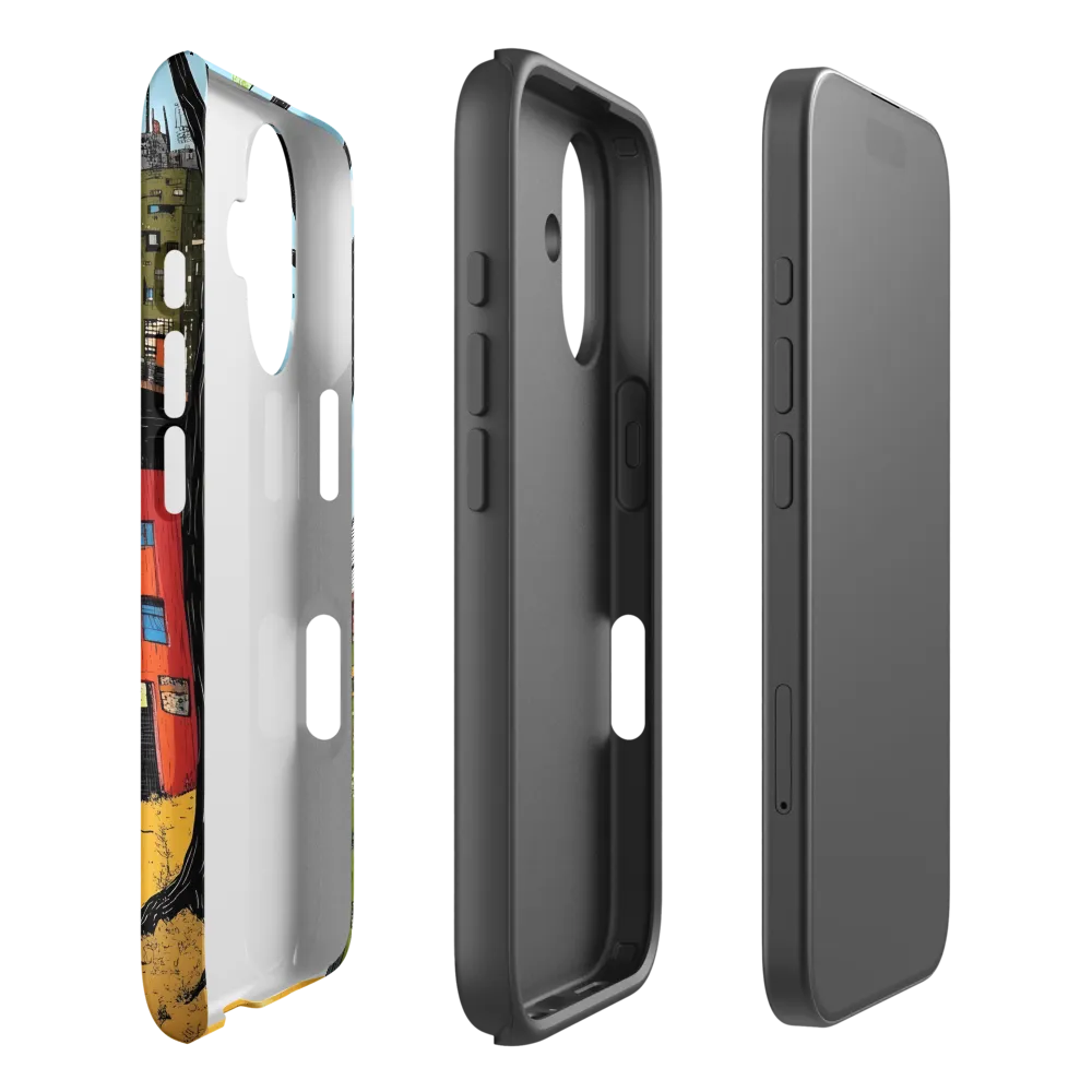 Futuristic Urban Dreamscape | Phone Case |  16 | Tough Case | Matte