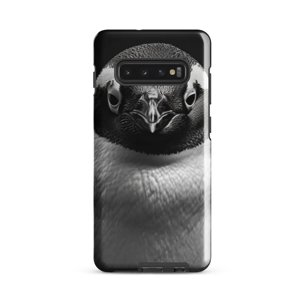 Majestic Penguin Portrait | Phone Case |  S10 Plus | Tough Case | Glossy