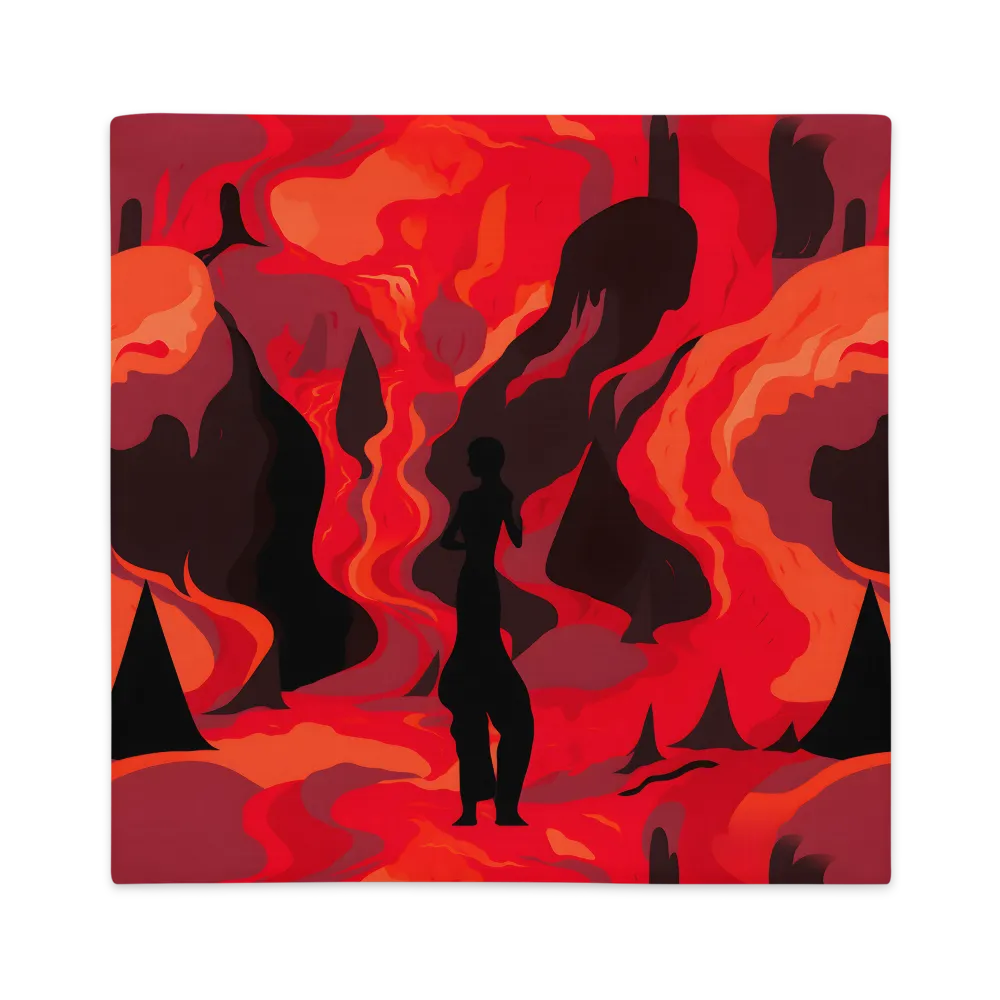 Inferno's Embrace | Pillow & Pillow Case | Multiple Sizes