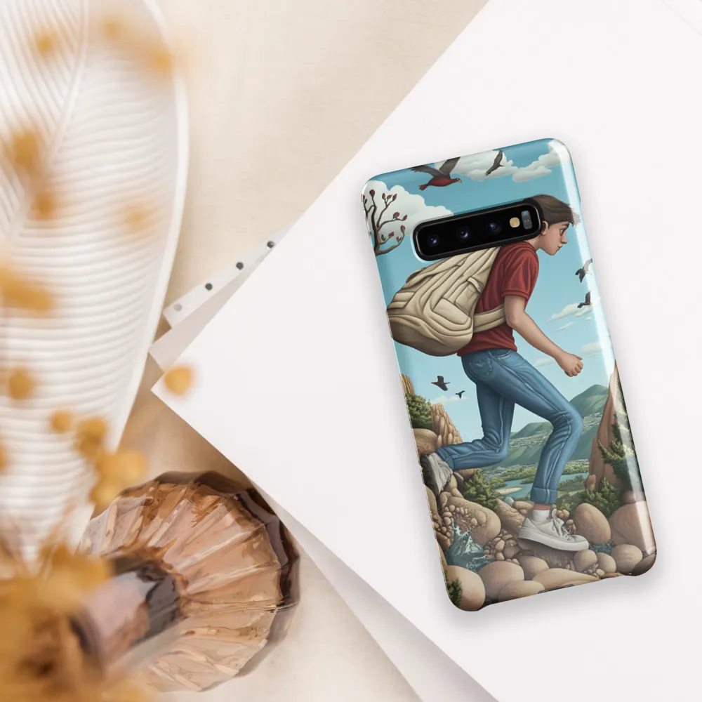 The Journey of Discovery | Phone Case |  S10 Plus | Snap Case | Glossy