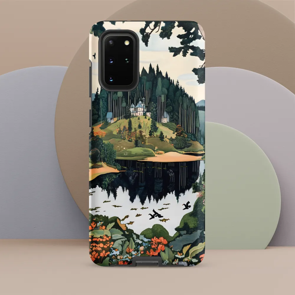 Tranquil Reflections: A Serene Landscape