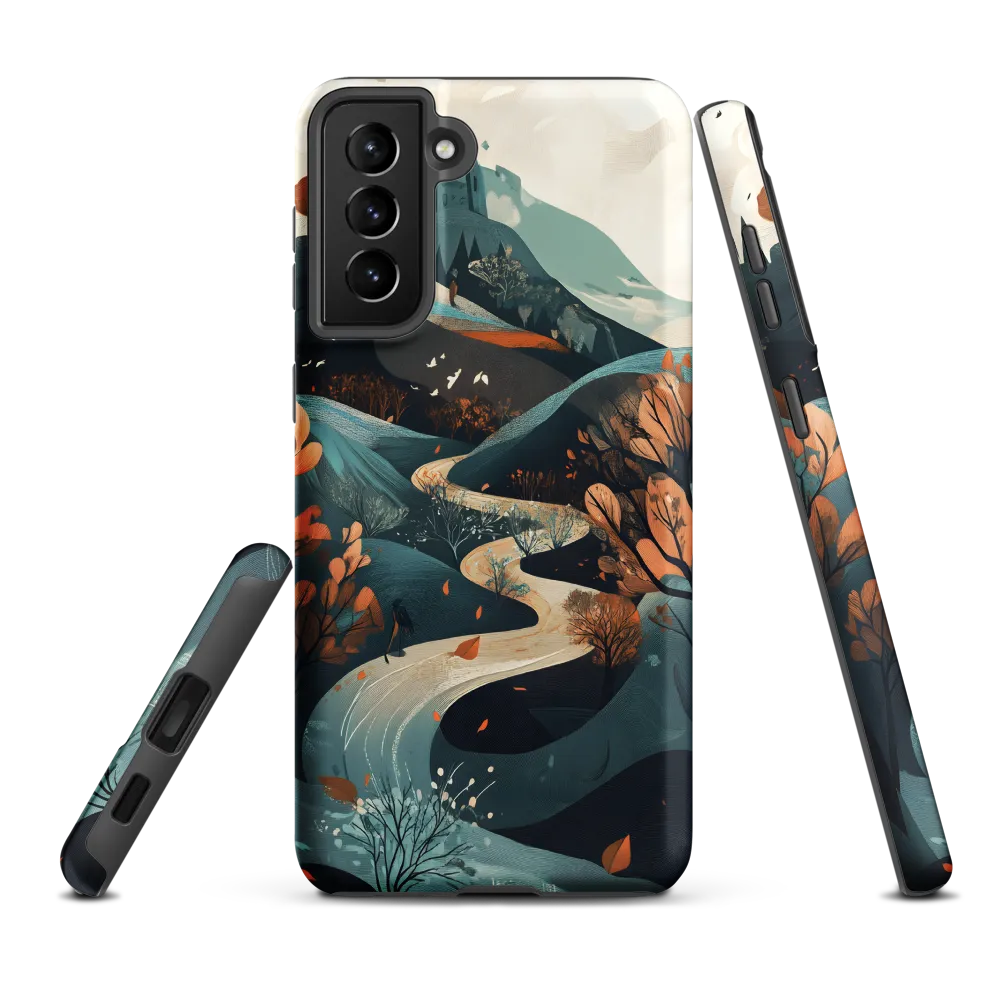 Whispers of Autumn: A Serene Journey | Phone Case |  S21 Plus | Tough Case | Matte