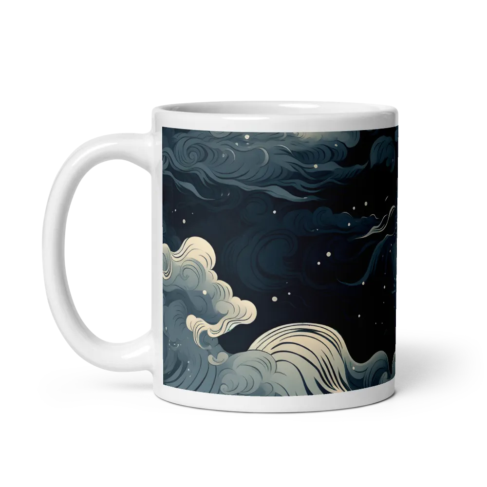 Whispers of the Night Sky | Mug with White inside | 11 oz