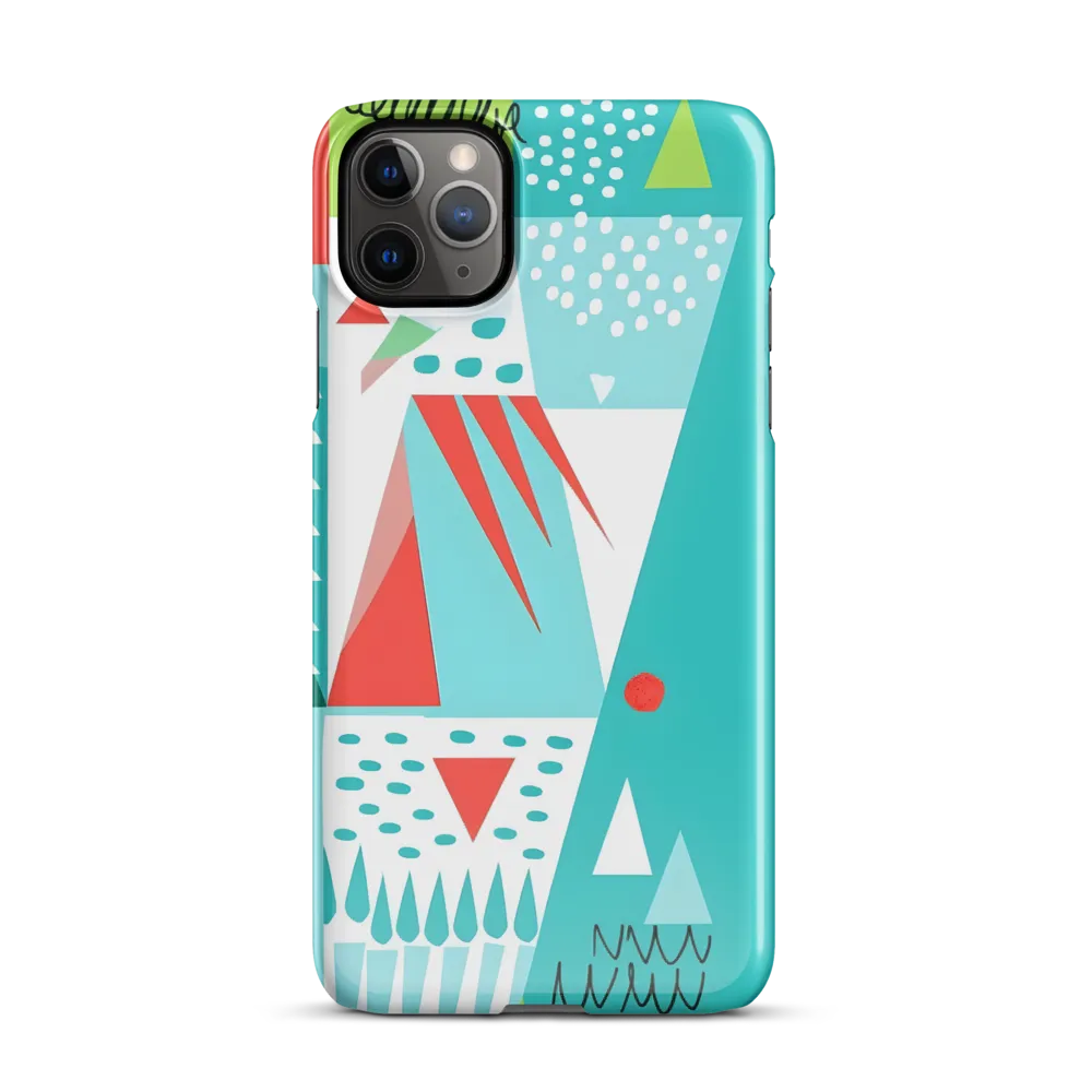 Dynamic Geometric Harmony | Phone Case |  11 Pro Max | Snap Case | Glossy