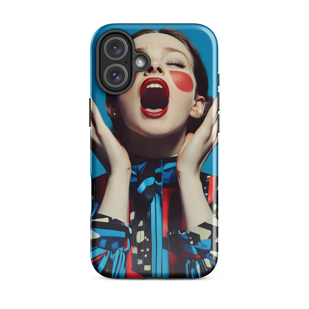Echoes of Expression | Phone Case |  16 Plus | Tough Case | Glossy