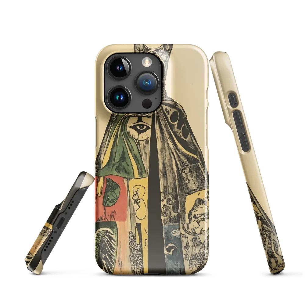 Mystical Cloak of Symbols | Phone Case |  15 Pro | Snap Case | Glossy
