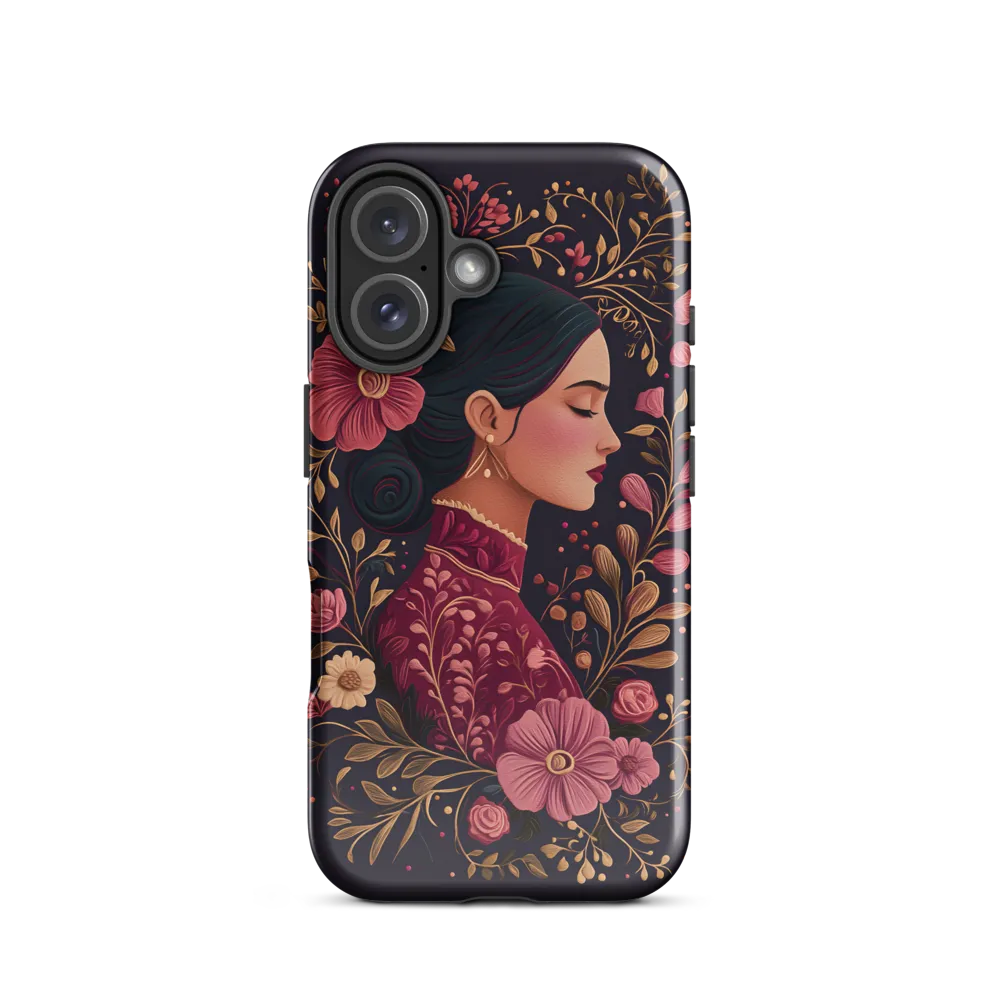 Portrait of Serenity | Phone Case |  16 | Tough Case | Glossy