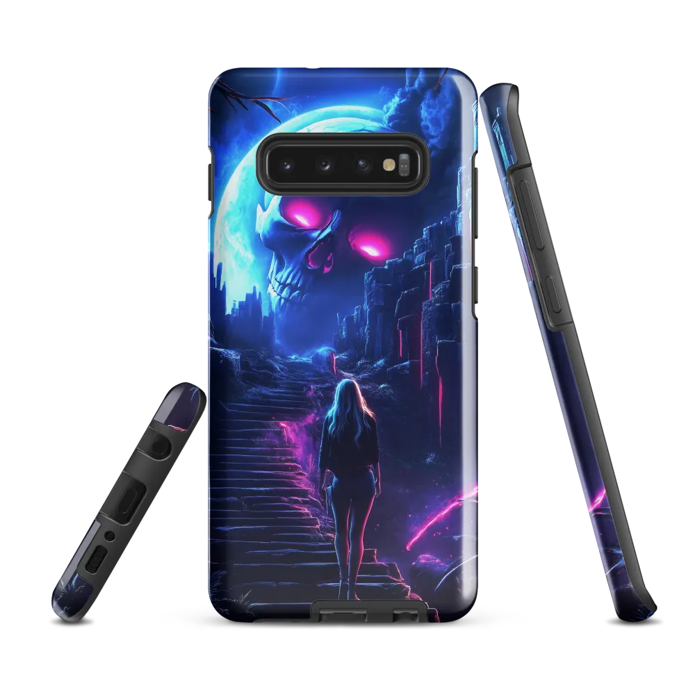 Ethereal Descent | Phone Case |  S10 Plus | Tough Case | Glossy