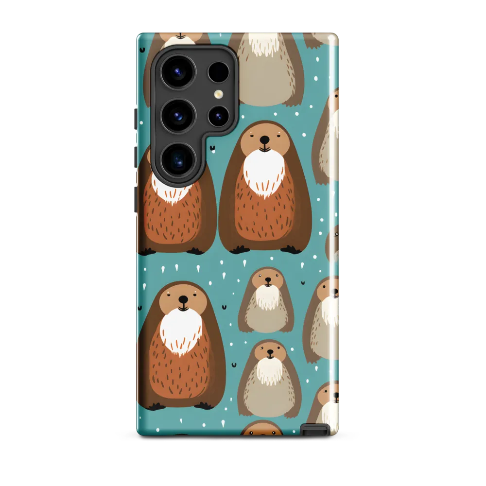 Whimsical Otter Pattern