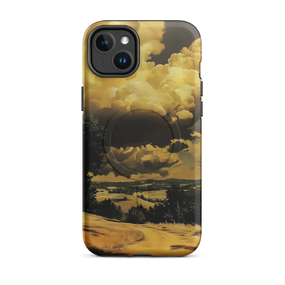 Golden Serenity in the Landscape