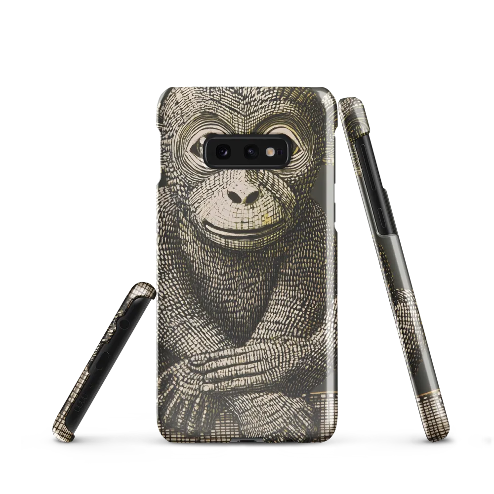 Intricate Primate Portrait