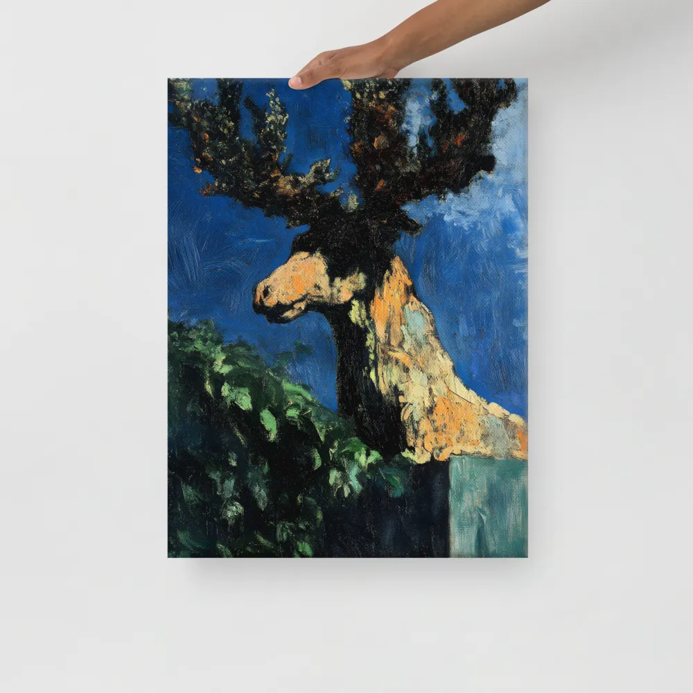 The Majestic Deer in Nature | Canvas | 18″×24″