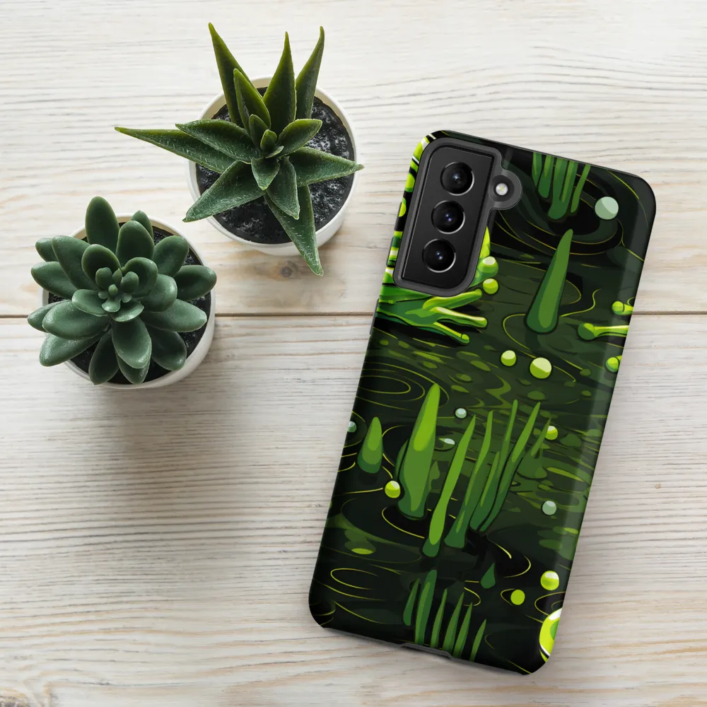 Green Harmony: Life Beneath the Surface