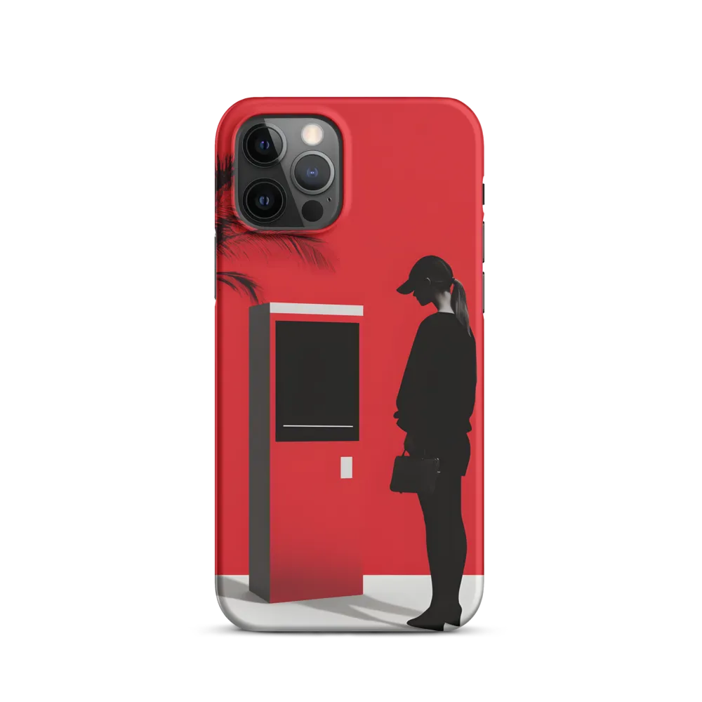 Contemplation in Red | Phone Case |  12 Pro | Snap Case | Matte