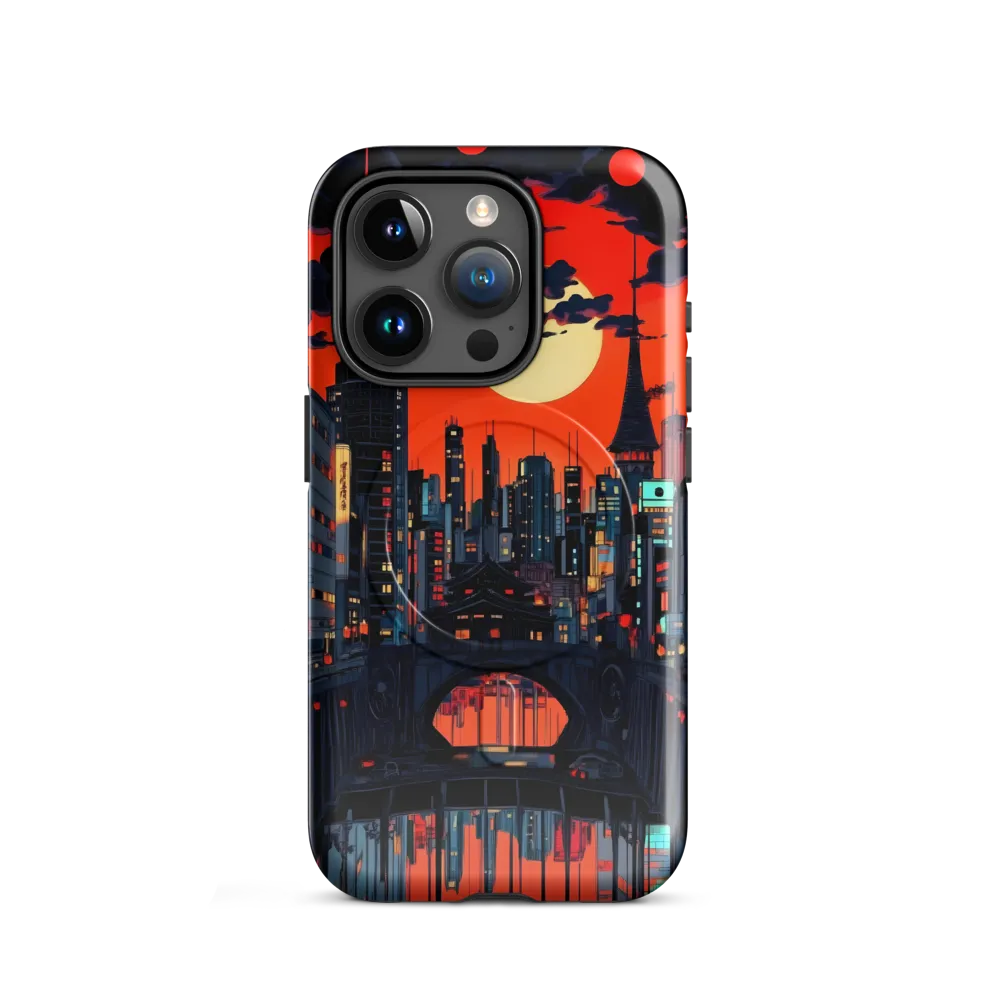 Nightfall in a Neon City