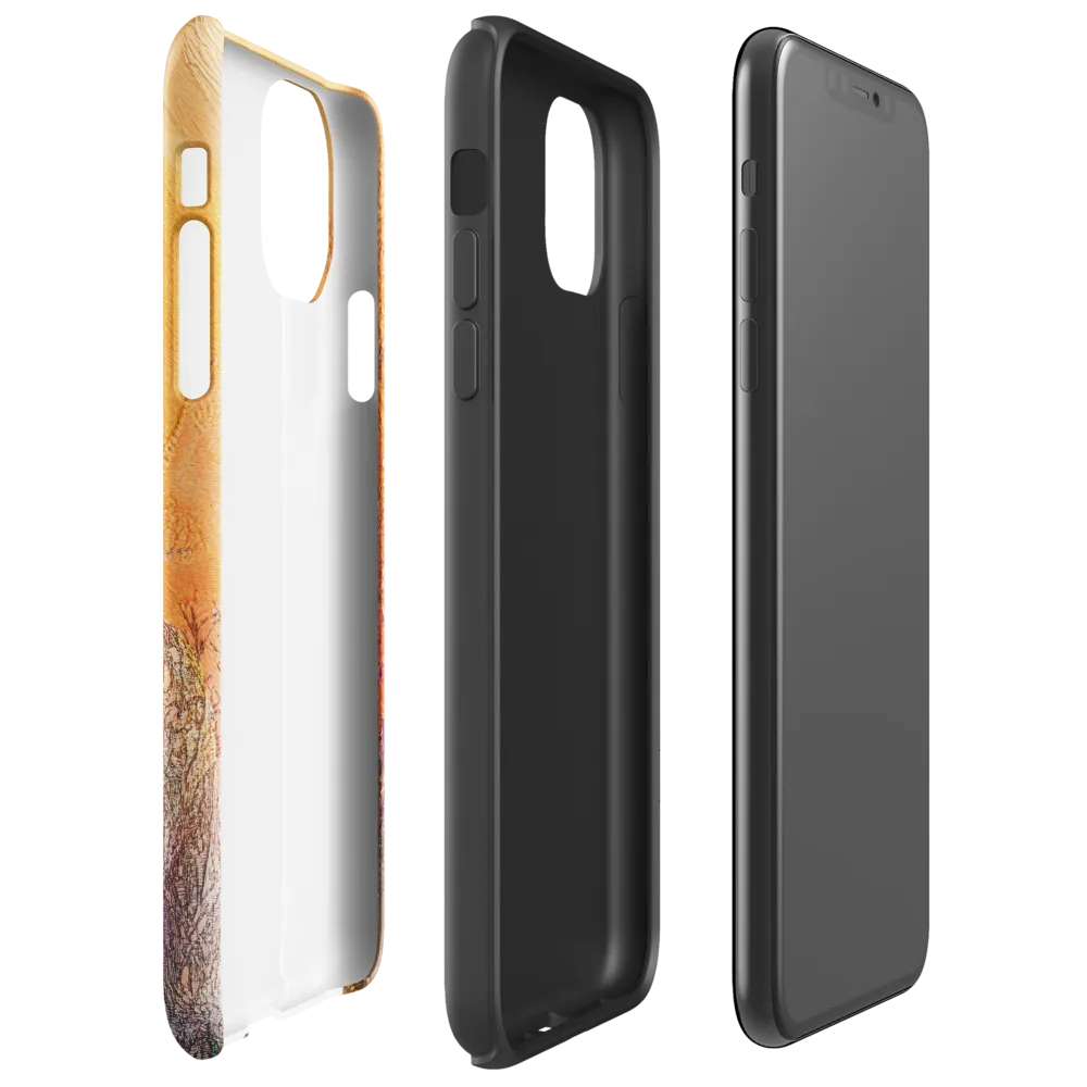 Harmony of Texture and Color | Phone Case |  11 Pro Max | Tough Case | Glossy