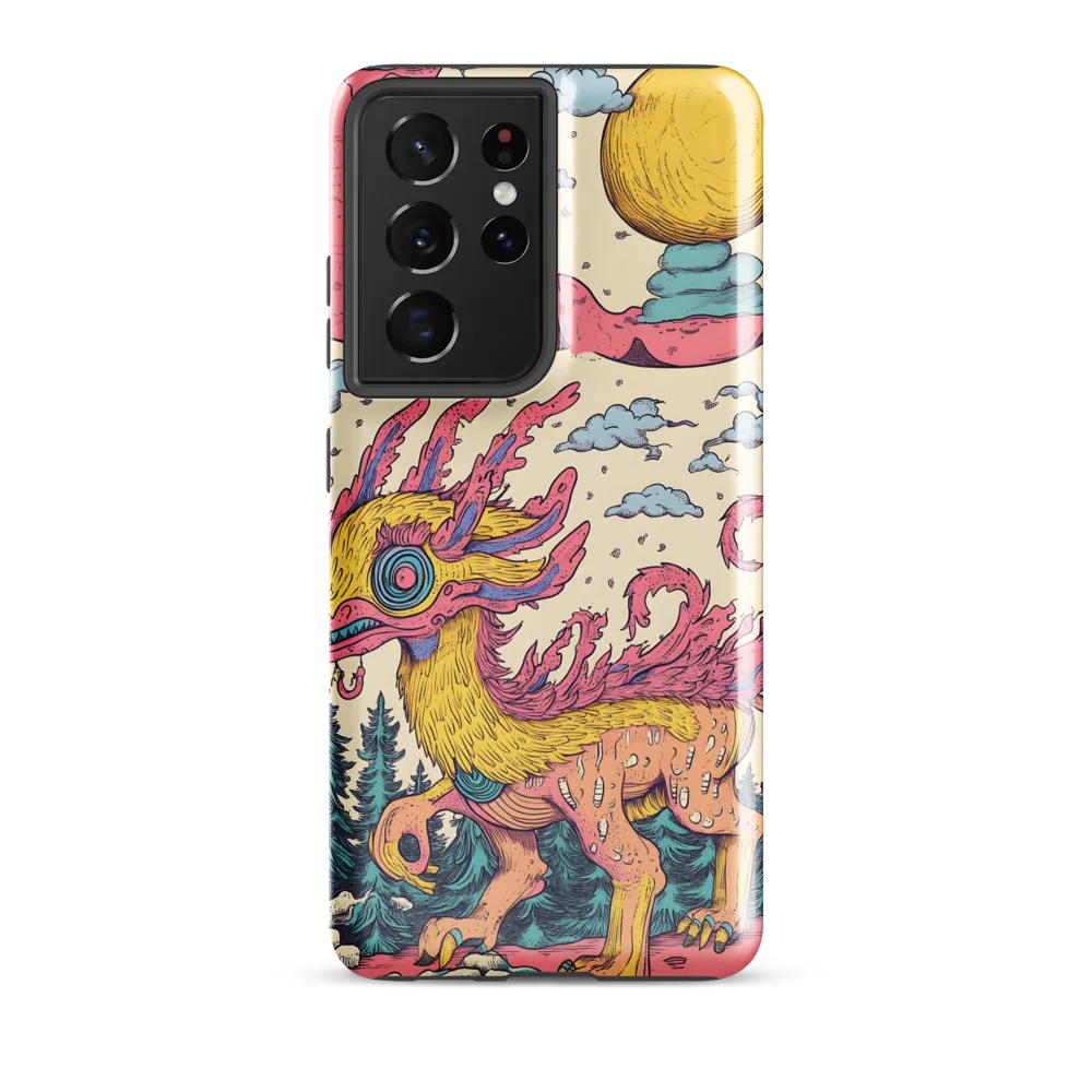 The Whimsical Beast | Phone Case |  S21 Ultra | Tough Case | Glossy