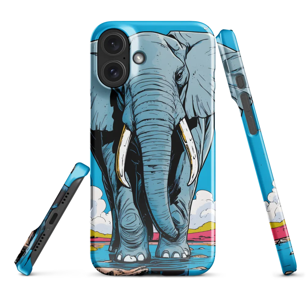 Majestic Presence: The Elephant | Phone Case |  16 Plus | Snap Case | Glossy