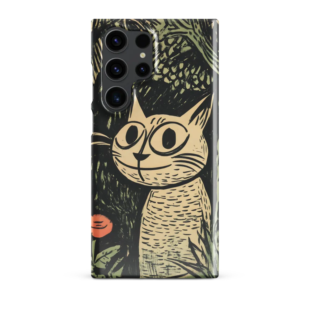 Whimsical Cat in the Forest