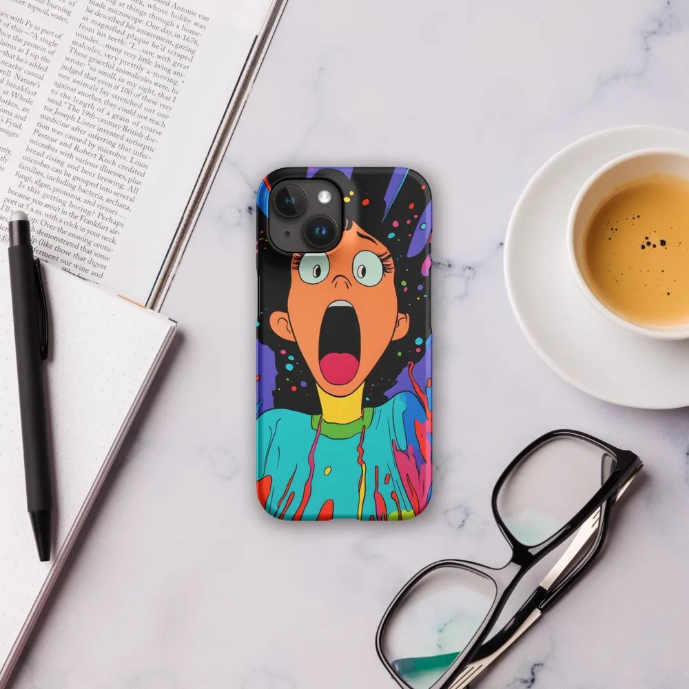 Eruption of Emotion | Phone Case |  15 | Snap Case | Matte