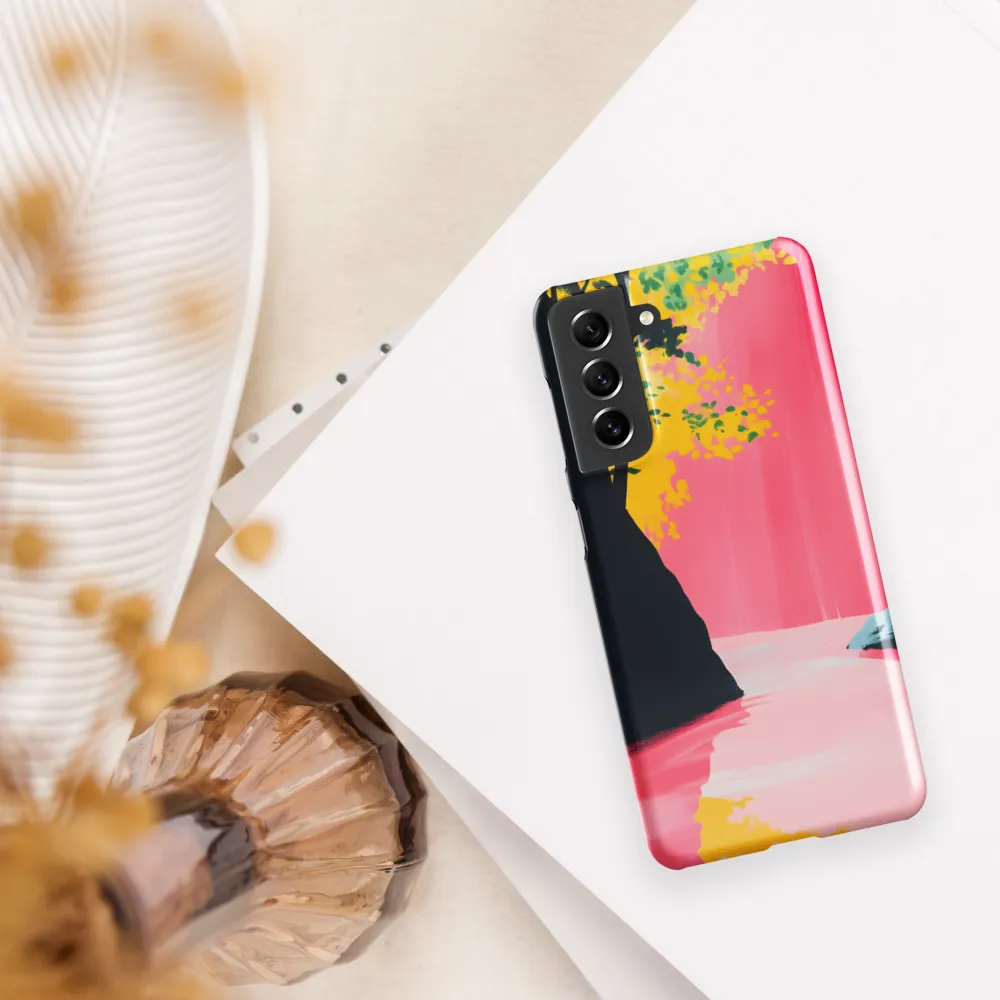Whispers of Serenity | Phone Case |  S21 | Snap Case | Glossy
