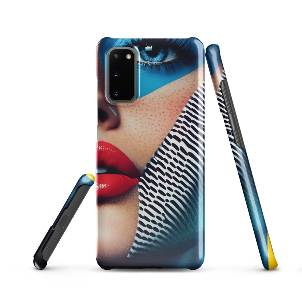 Bold Expressions: A Modern Portrait | Phone Case |  S20 | Snap Case | Glossy