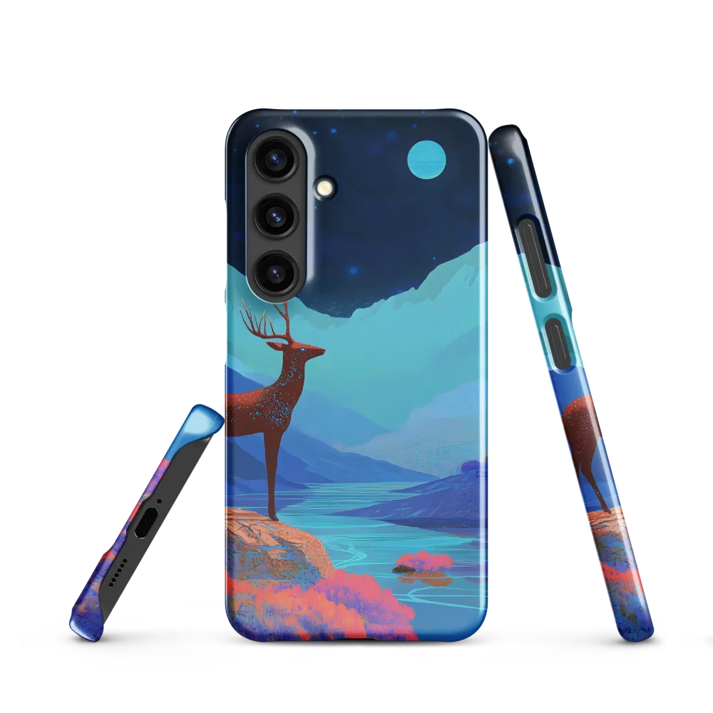 Cosmic Serenity: The Starlit Stag