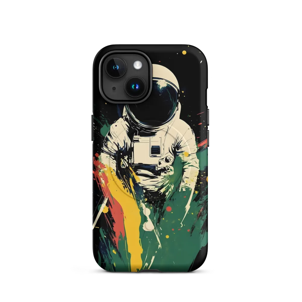 Cosmic Splash: The Astronaut's Journey