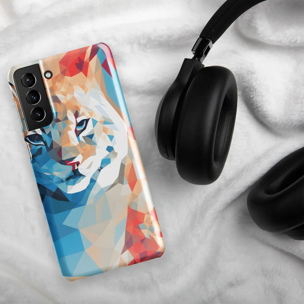 Facets of Feline Wonder | Phone Case |  S21 Plus | Snap Case | Glossy