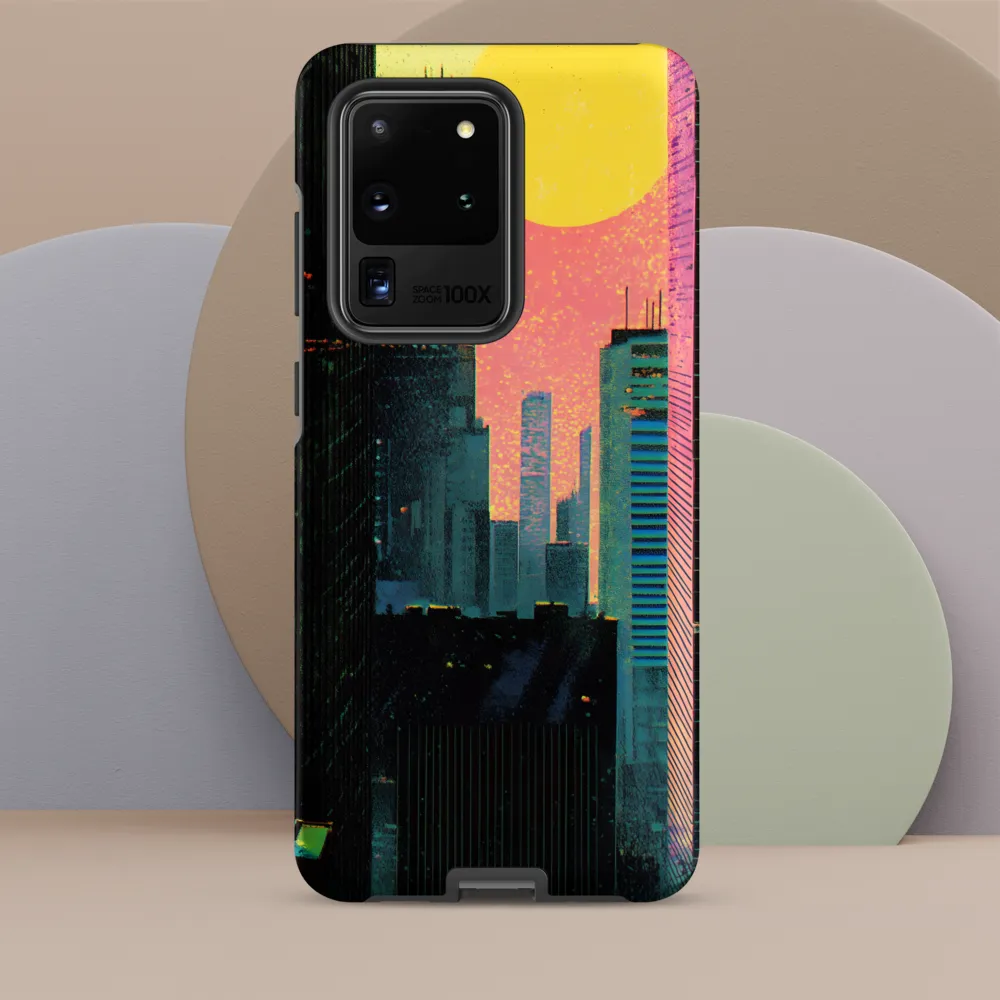 Nostalgic Urban Dreamscape | Phone Case |  S20 Ultra | Tough Case | Matte