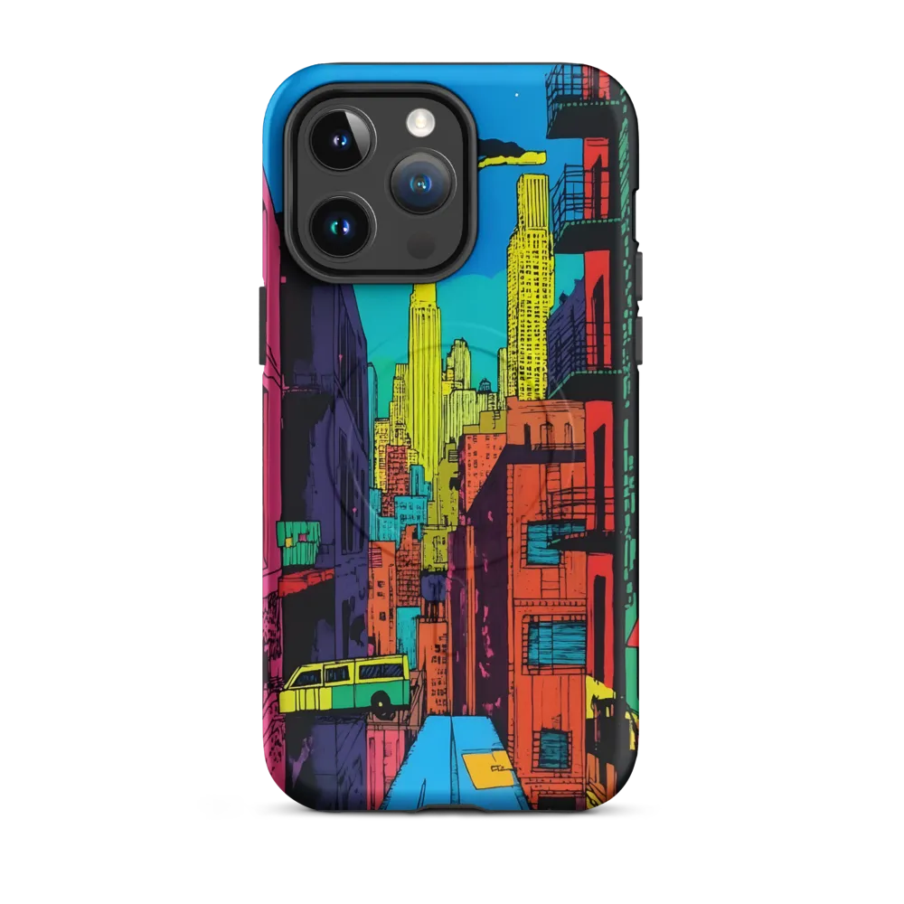 Urban Vibrance: A Pop Art Cityscape