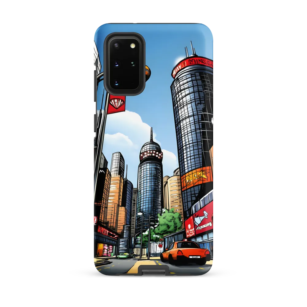 Urban Pulse: A Comic Cityscape
