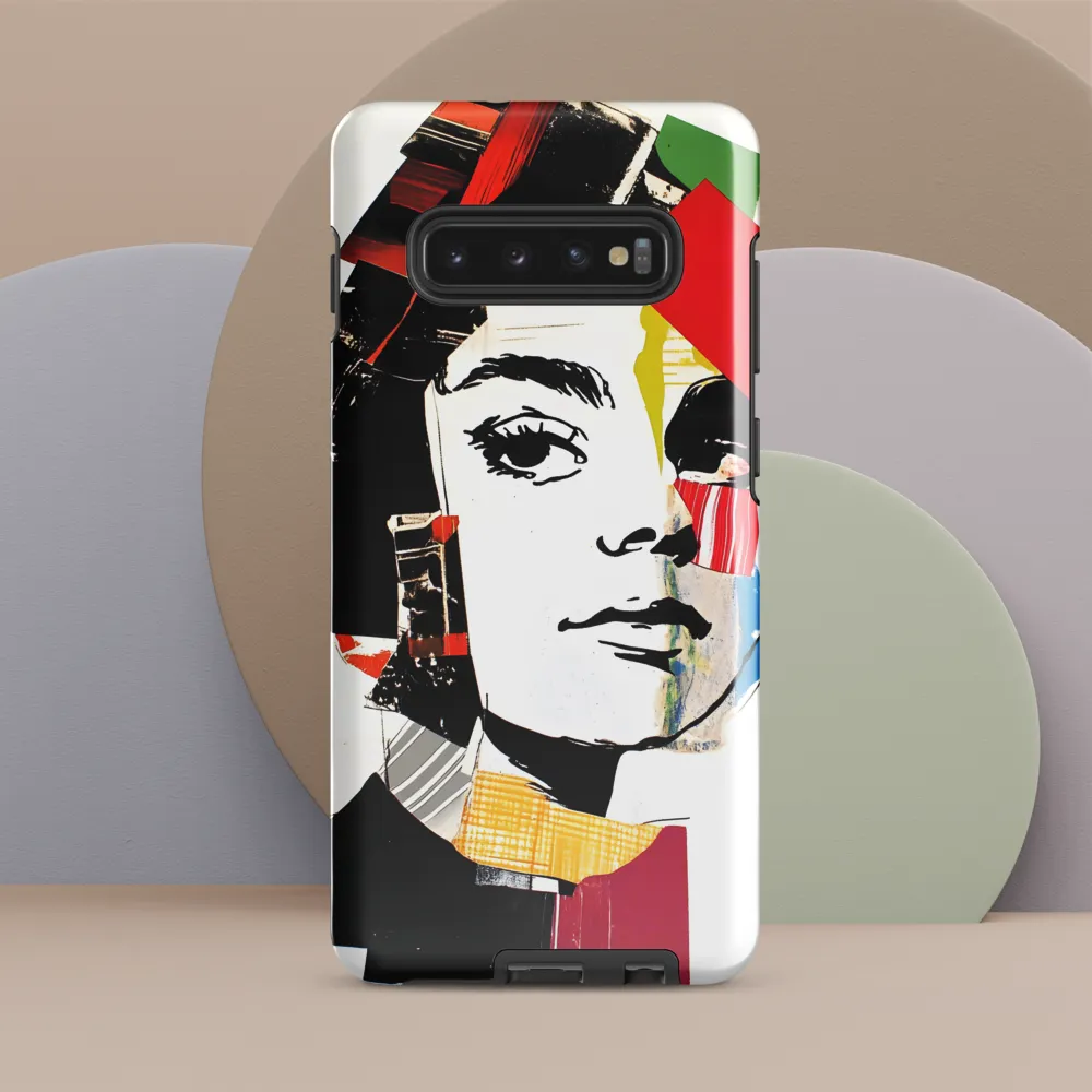 Fragmented Visage | Phone Case |  S10 Plus | Tough Case | Glossy