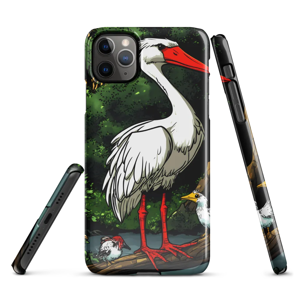 Unity in Nature: The Avian Gathering | Phone Case |  11 Pro Max | Snap Case | Glossy