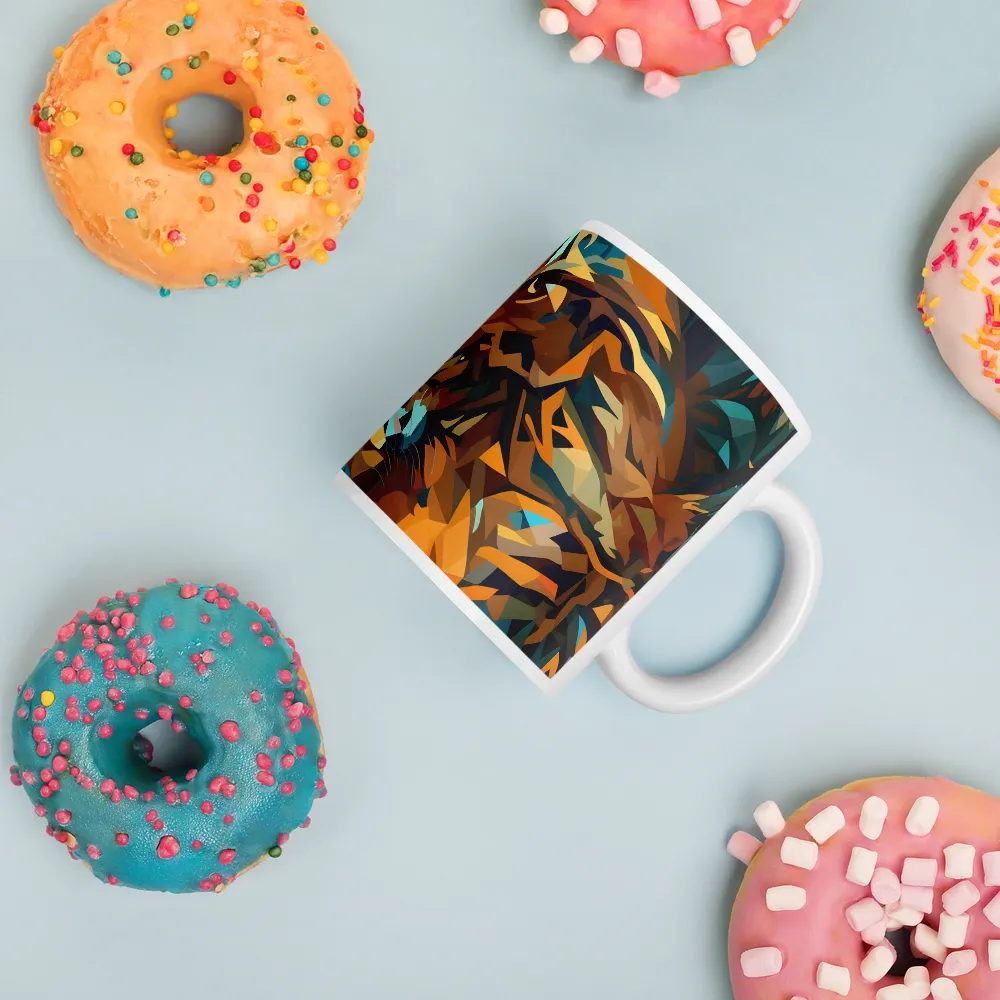 Wild Symphony: Abstract Tigers | Mugs | Multiple Sizes & Colors