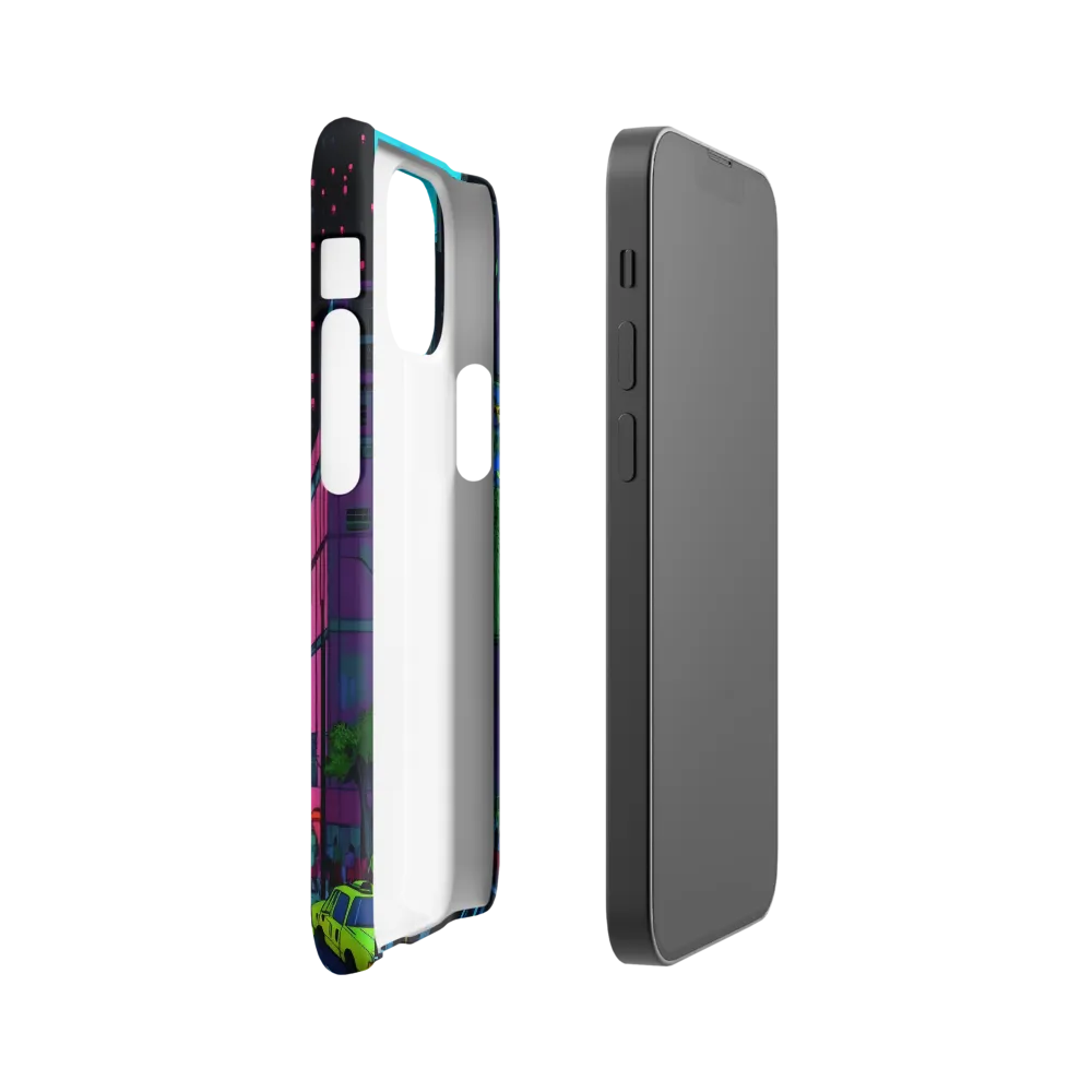 Neon Dreams of the City | Phone Case |  13 Mini | Snap Case | Matte