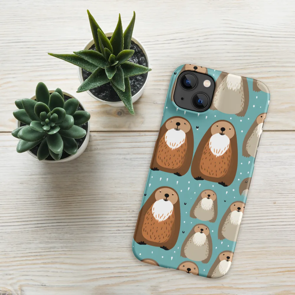 Whimsical Otter Pattern