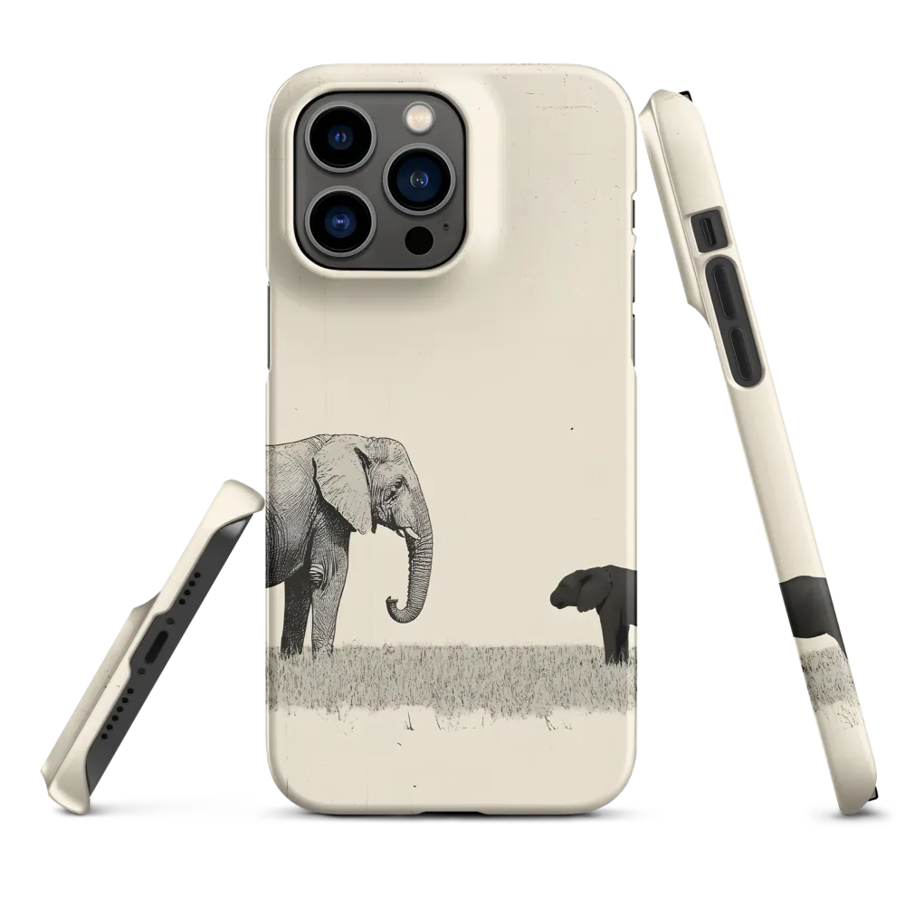 Contrasting Companions | Phone Case |  14 Pro Max | Snap Case | Matte