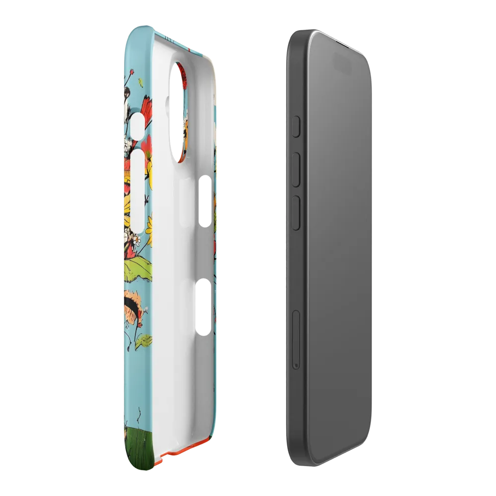 Whimsical Bloom | Phone Case |  16 | Snap Case | Matte