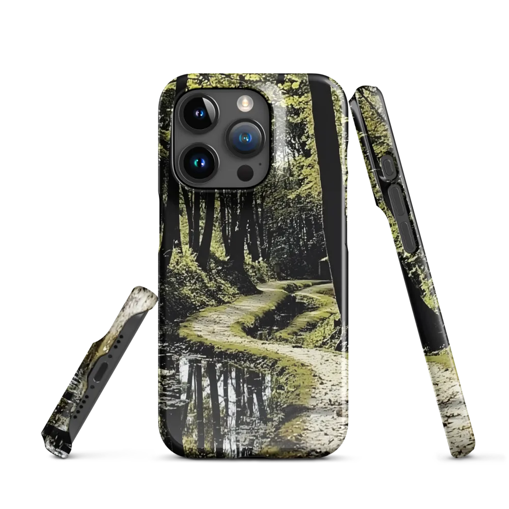 Whispers of the Forest Path | Phone Case |  15 Pro | Snap Case | Glossy