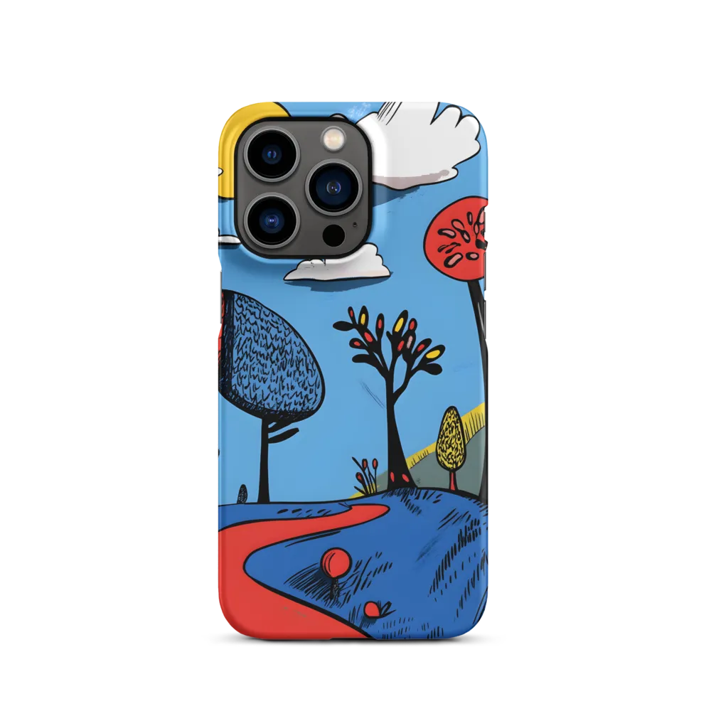 A Playful Journey Through Whimsical Woods | Phone Case |  13 Pro | Snap Case | Matte