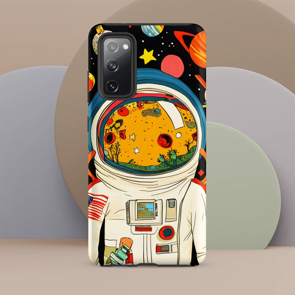 Cosmic Curiosity: Journey Within the Helmet