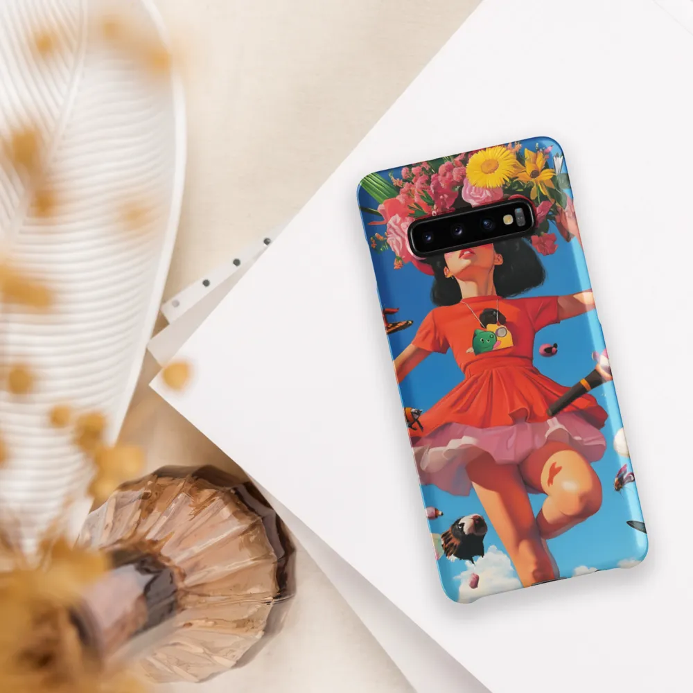 Joyful Whimsy | Phone Case |  S10 Plus | Snap Case | Matte