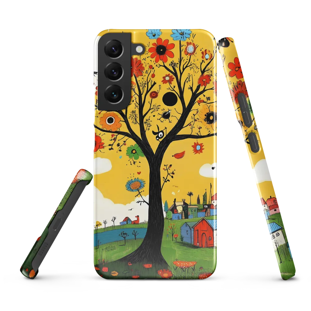 Whimsical Blooms of Life | Phone Case |  S22 Plus | Snap Case | Glossy
