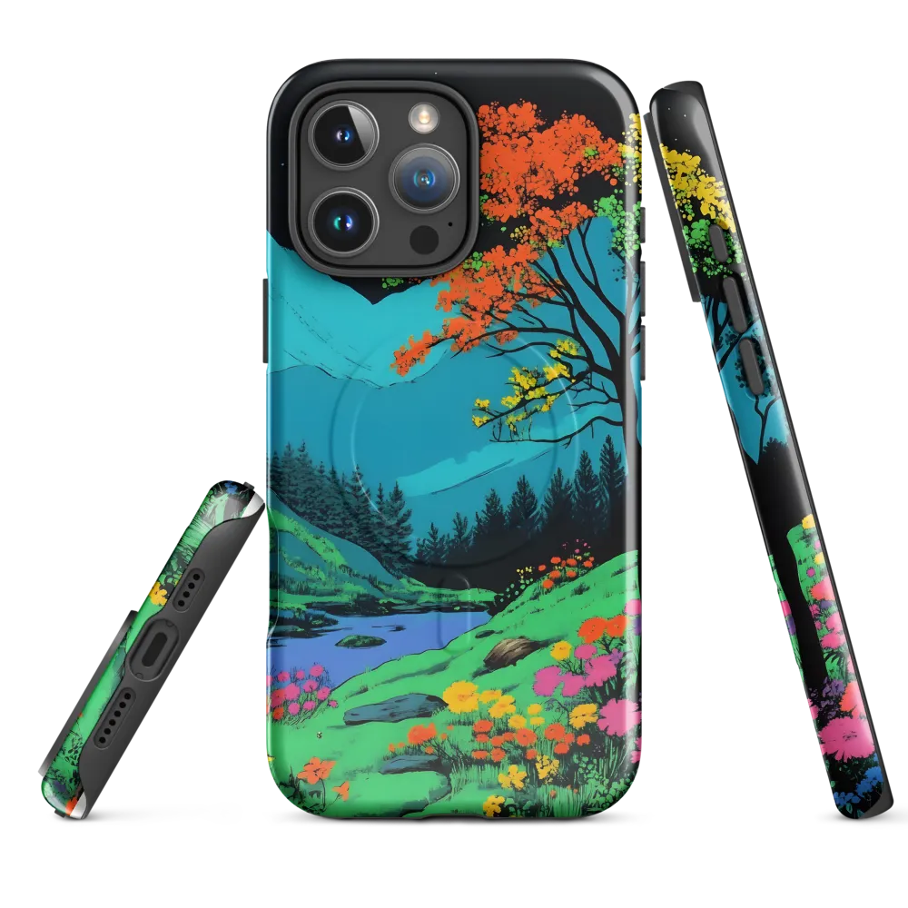 Neon Dreams: A Vibrant Landscape
